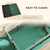 PawHut Pet Playpen with Waterproof Mat, DIY Small Animal Enclosure 34 Panels, Indoor/Outdoor Metal Pet Fence for Guinea Pigs
