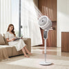 HOMCOM 20 dB Silent Standing Fan for Bedroom, 44