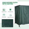 Outsunny 152 x 177cm Three-Seater Swing Chair Protective Cover Green