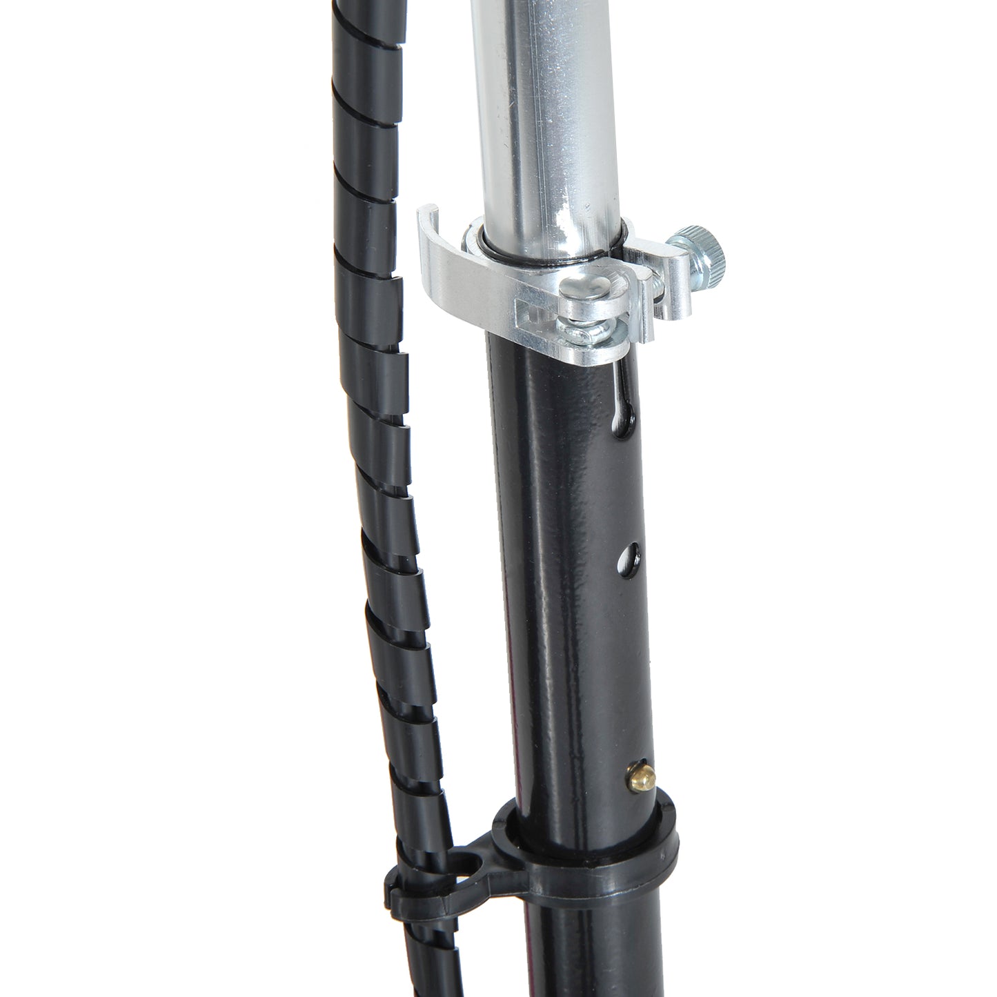 HOMCOM Electric Scooter for Kids, Foldable Powered Scooters for Age 7-12 with 120W Motor, Up to 10 KM/H & 8 KM, Adjustable Ride on Toy (Black)