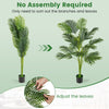 1.2M Artificial Palm Paradise Plant Large Fake Potted Tree Set of 2