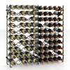 100-Bottle Large Wine Rack Holder with Wall-Anchored Design