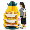 Kid's Pineapple Design 360° Rotation Toy Storage Organiser