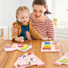 11-in-1 Unicorn Activity Wall Busy Board Panels for Toddlers-Pink