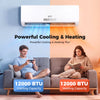 12000 BTU Mini Split Air Conditioner & Heater A++ Energy Efficient Inverter Split AC