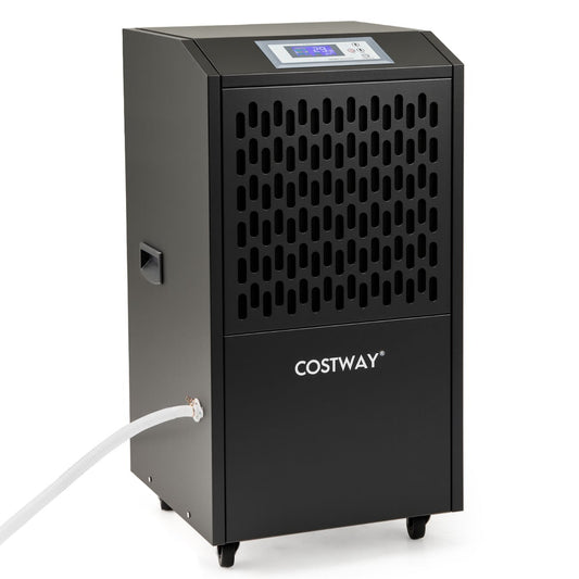 120L Commercial Industrial Dehumidifier for Spaces up to 500㎡-Black