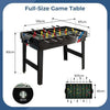 125CM 4-in-1 Multi Games Table with Accessories for Home Play Room-Black