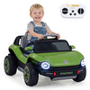 12V Kids Electric Car Licensed Volkswagen with Remote and LED Headlights-Green
