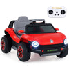 12V Kids Electric Car Licensed Volkswagen with Remote and LED Headlights-Red