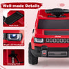 12V Kids Ride On Car Licensed Jeep Electric Vehicle with LED Lights for 18-96 Months-Red