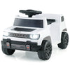 12V Kids Ride On Car Licensed Jeep Electric Vehicle with LED Lights for 18-96 Months-White