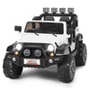 12V Electric Kids Ride On Truck with Remote Control-White