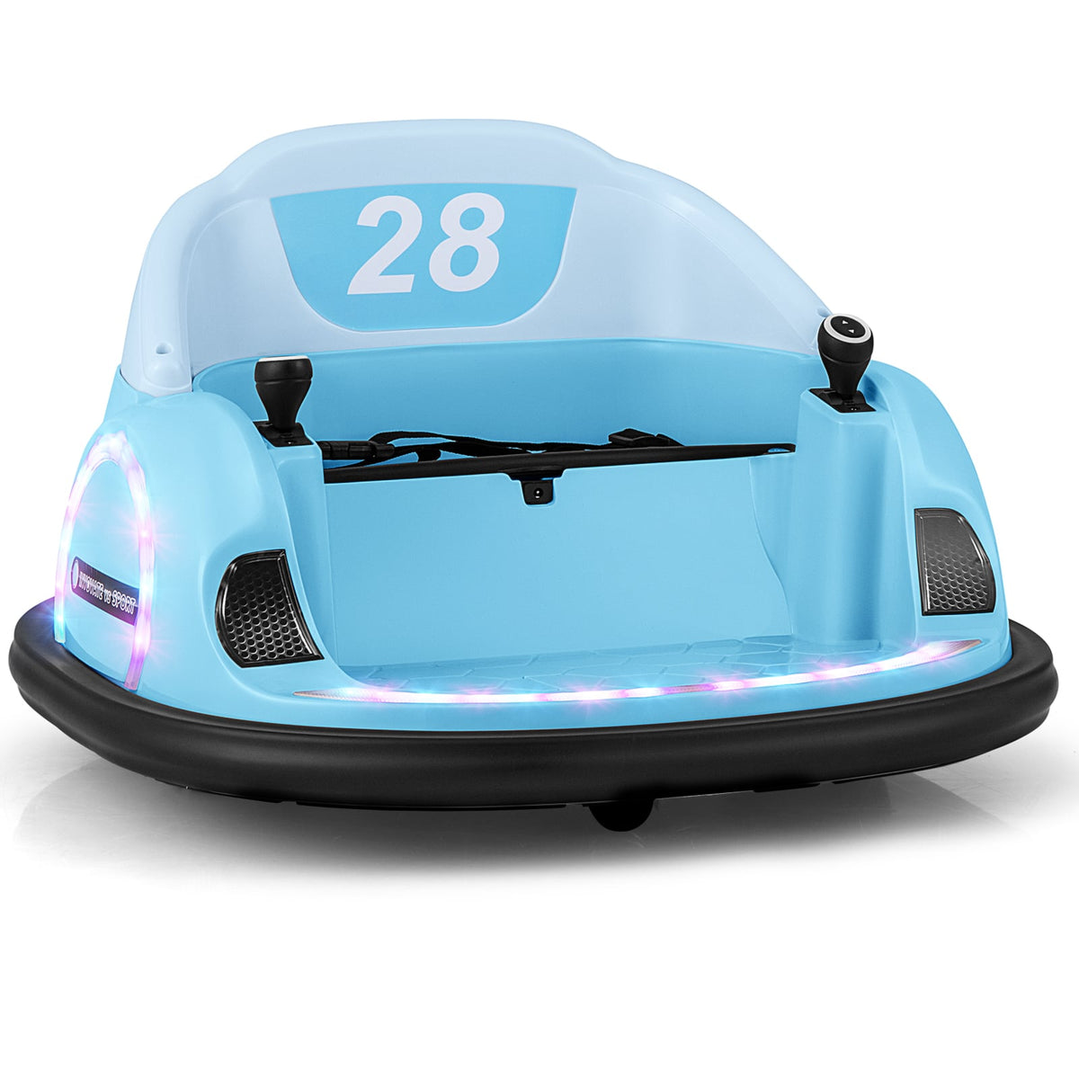 12V Kids Ride on Bumper Car in Blue