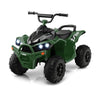 12V Kids Ride On ATV with 2 Speeds and LED Lights-Green