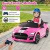12V Kids Ride on Car Electric Licensed Ford Mustang Shelby GT500 for Kids Aged 3-8-Pink