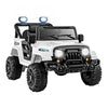 12V Kids Ride on Truck with Remote Control and 3 Speeds-White