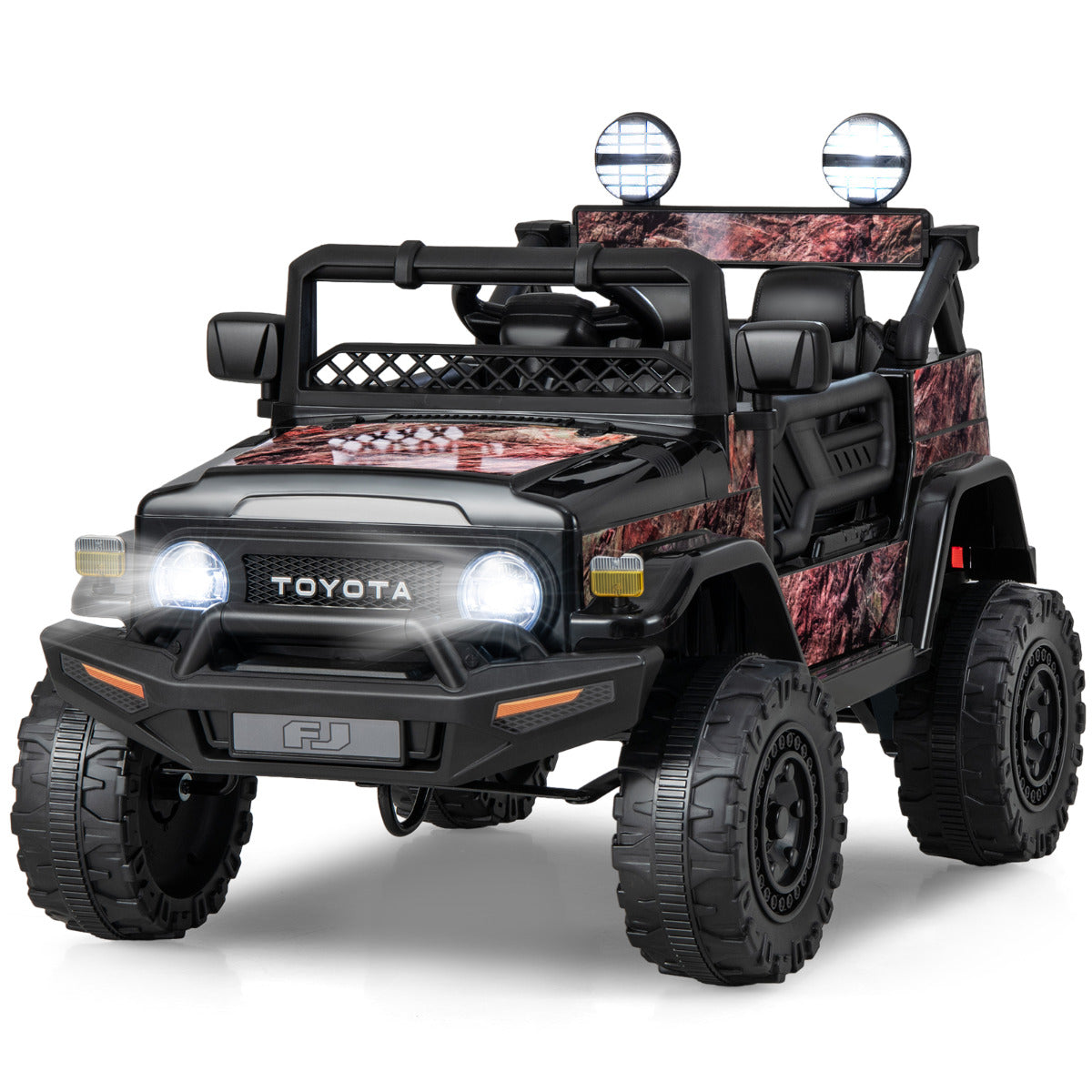 12V 7Ah Licensed Toyota FJ Cruiser Electric Car with remote control and lights
