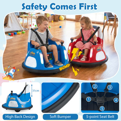 12V Bumper Car in Blue