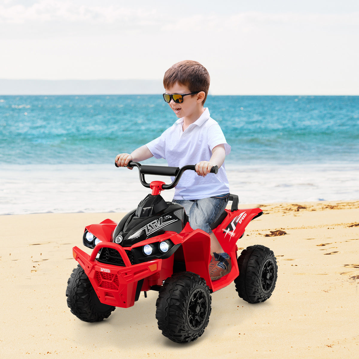 12V Kids Ride On ATV in Red
