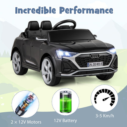 12V Kids Ride On Car in Black