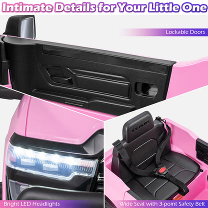 12V Kids Ride On Car in Pink