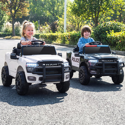 12V Kids Ride On Car in White