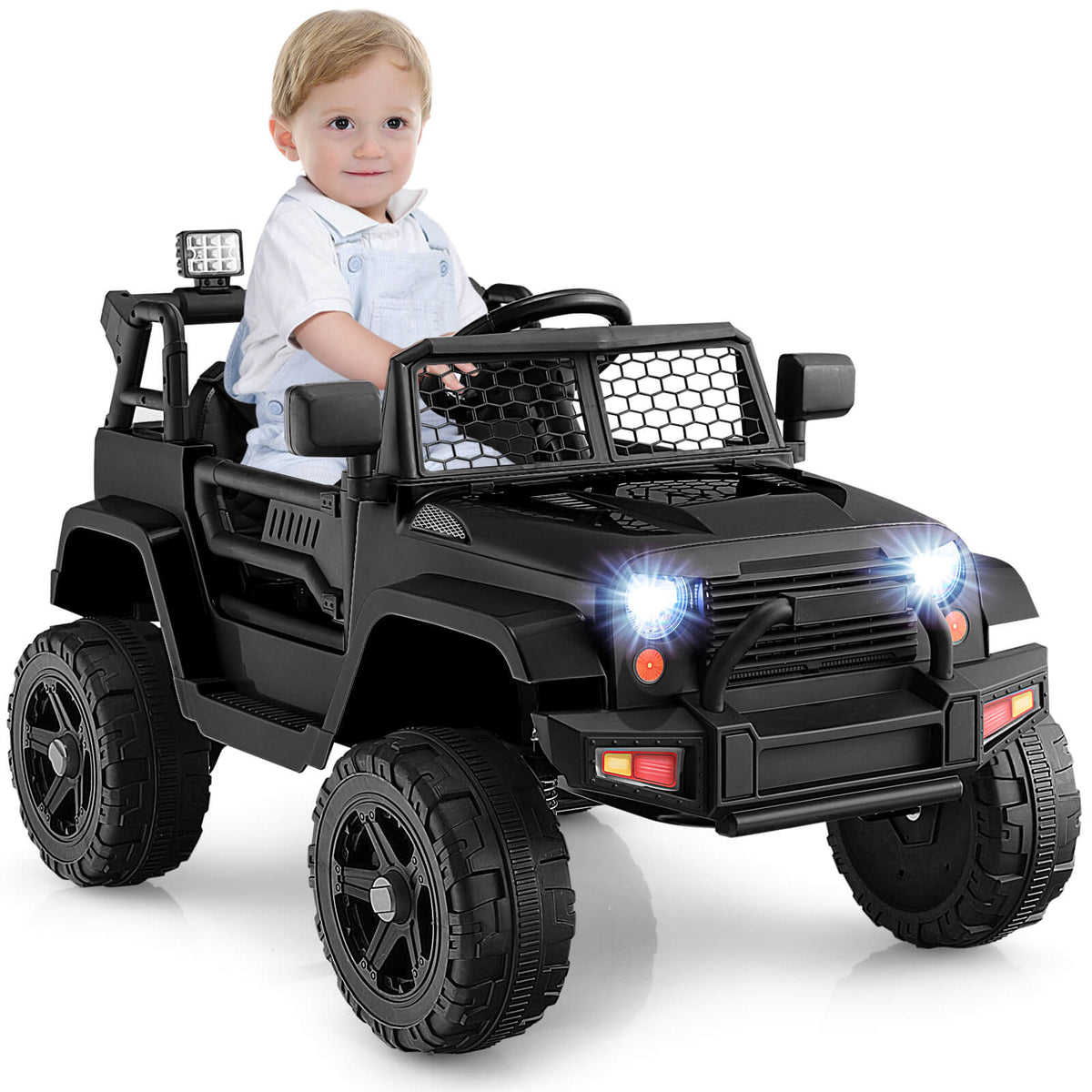 12V Kids Ride on Car in Black