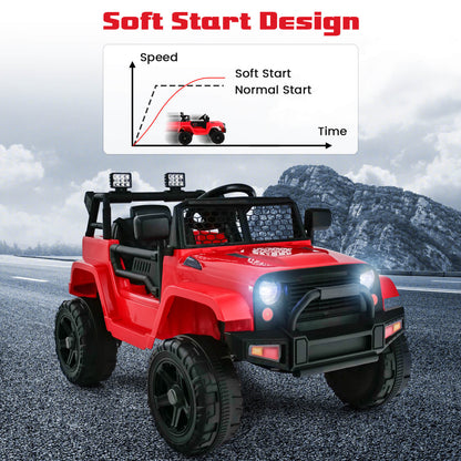 12V Kids Ride on Car in Red