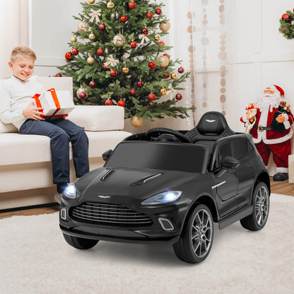 12V Kids Ride on Vehicle Aston Martin Licensed in Black