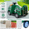 12V Kids Ride on Fire Truck with Shovel and Wrench-Green