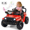 12V Kids Ride on Truck Car with Remote Control for Kid Over 3 Years Old-Red
