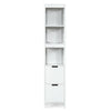 Tall Storage Unit with 2 Deep Box Drawers