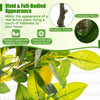 160cm Tall Set of 2 Fake Lemon Plant with Lemon Fruits and Cement Pot