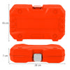 16pcs Impact Brake Caliper Socket Set with Engines and Hubs of Most Car Brands-Orange