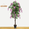 180CM Ficus Artificial Tree for Living Room Office Decor Set of 2