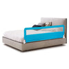 180CM Foldable Baby Bed Rail Guard with Removable Cover and Safety Strap-Blue
