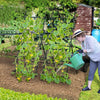 187cm Tall Garden Trellis Vertical Plant Support Stand with Netting-Black