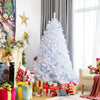150CM White Hinged Artificial Christmas Tree with 792 Tips