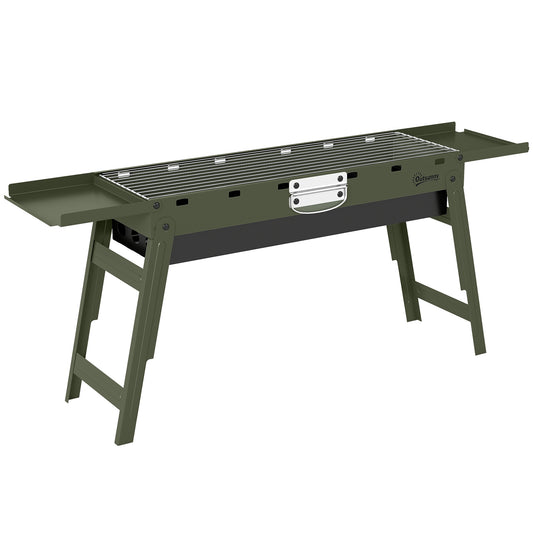 Outsunny Portable BBQ Grill in Green