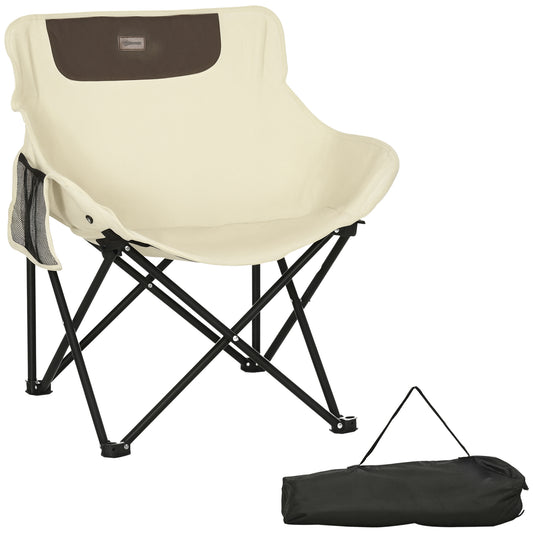Outsunny Camping Chair in White