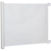PawHut Retractable Stair Gate, Dog Pet Barrier, for Doorway, Staircase, Hallway - White