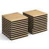 20 Pieces Acacia Wood Interlocking Floor Tiles for Terrace