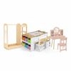 Kids Creative Play Bundle: Dress-Up Storage, Vanity & Art Table
