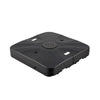 210 KG Outdoor Cantilever Umbrella Base with Wheels-Black
