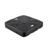 210 KG Outdoor Cantilever Umbrella Base with Wheels-Black