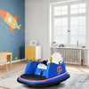 Kids Ride-On Bumper Car with Colorful Flashing Lights and Music-Blue