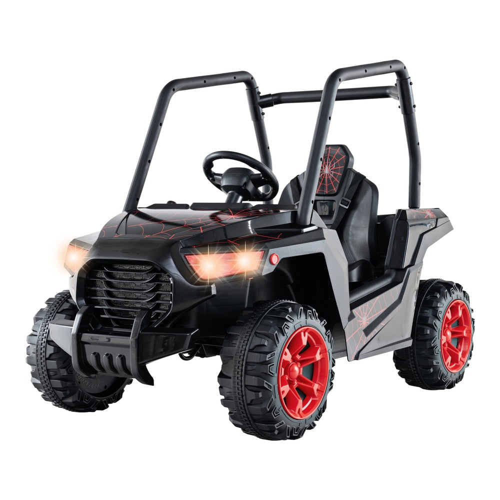 24V Kids Ride-on Car with 3 Adjustable Speeds in Black