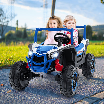 24V Kids Ride on UTV in Blue