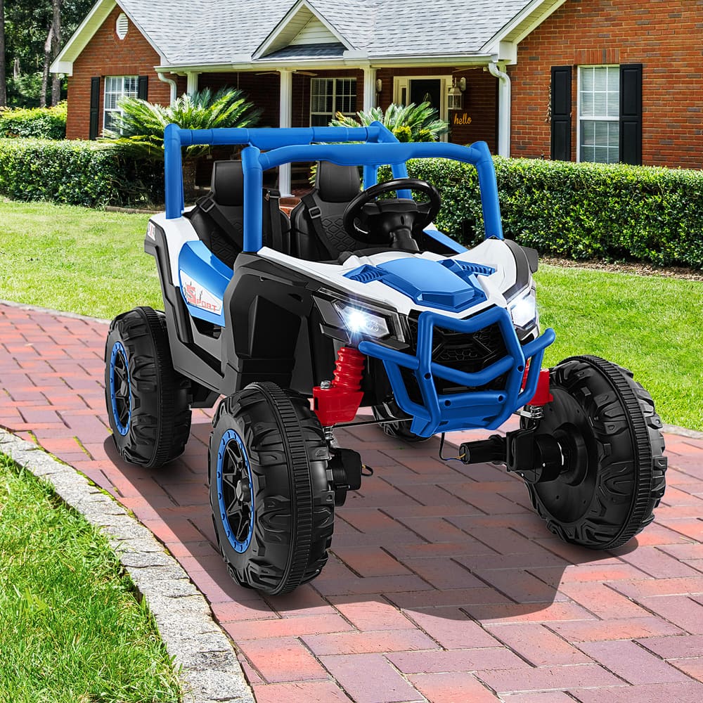 24V Kids Ride on UTV in Blue