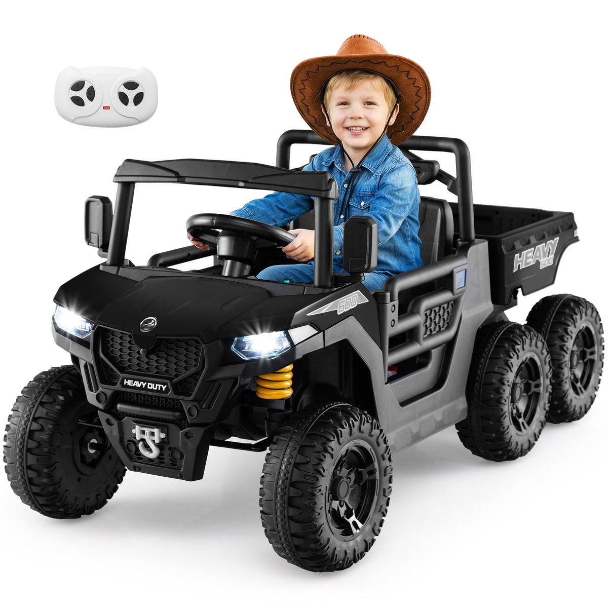 24V Ride on Dump Truck with electric dump bed and remote control